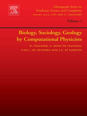 cover image of Biology, Sociology, Geology by Computational Physicists